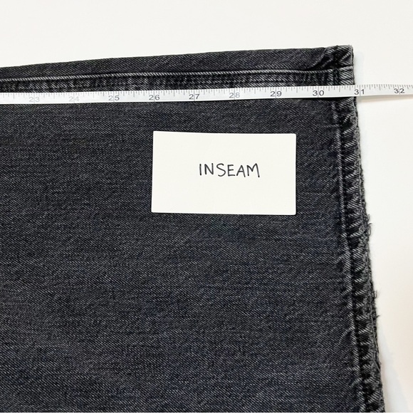 American Eagle 90s Bootcut Jeans 12 black distressed high rise boot cut ripped - Picture 13 of 14